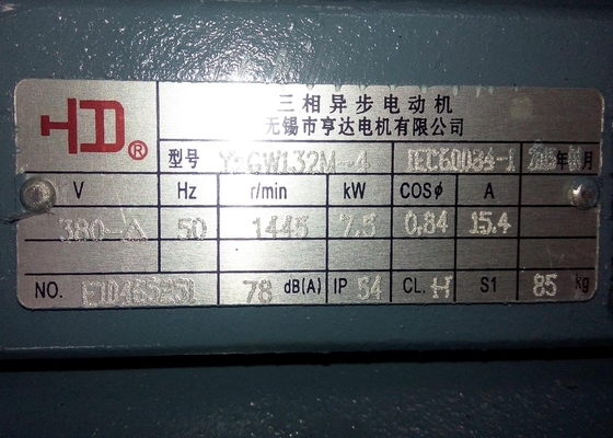 High Temperature Resistant Three Phase Asynchronous Motors  H132 cast iron frame